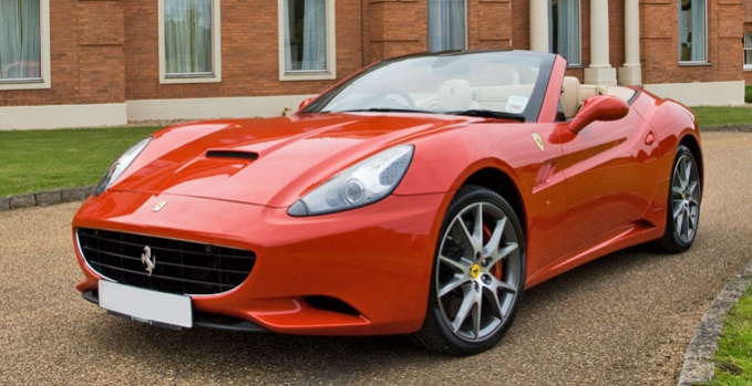 Ferrari Wedding Car