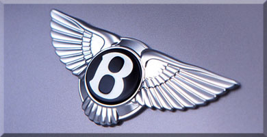 Bentley wedding car hire, Bentley logo